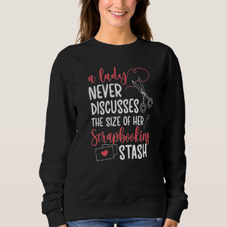 Moletom Scrapbooking Stash Scrapbook Scrapbooker Premium