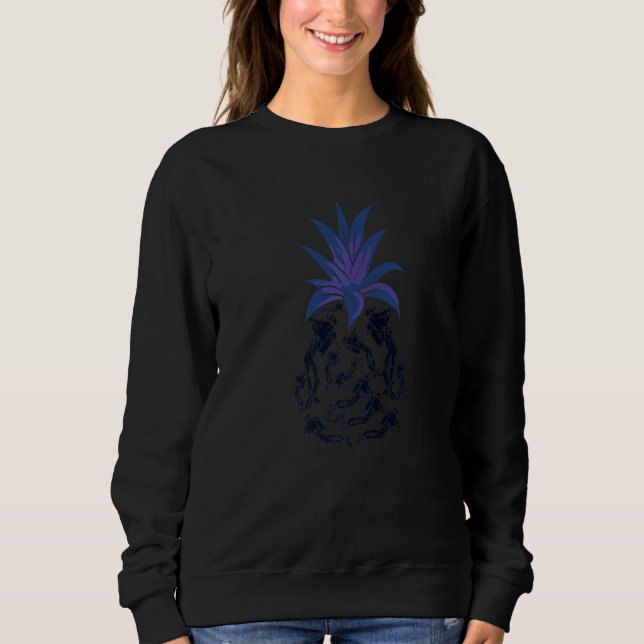 Moletom Scuba Diving Pineapple Graphic for Scuba Divers Di (Frente)