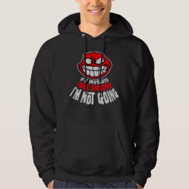 Moletom Se Envolve Sorrir Falso, Não Vou Introvertido