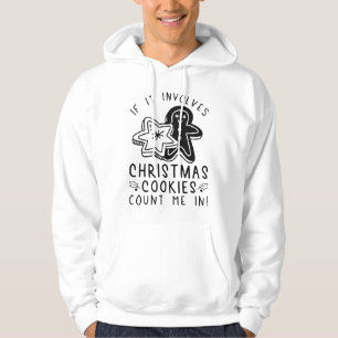 Moletom Se Envolver Cookies De Natal Conte-Me Em