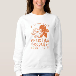 Moletom Se Envolver Cookies De Natal Conte-Me Em