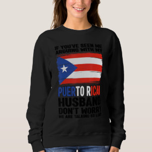 Moletom se você é porto-riquenho marido Porto Rico Porto