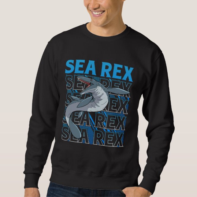 Moletom Sea Rex Dinosaur  Future Paleontologist Mosasaurus (Frente)