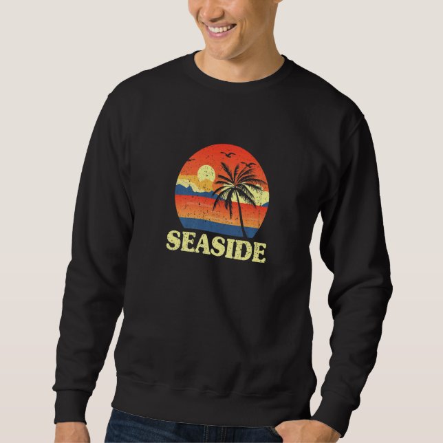 Moletom Seaside Oregon Ou Summer Terrible Tilly Tropical B (Frente)