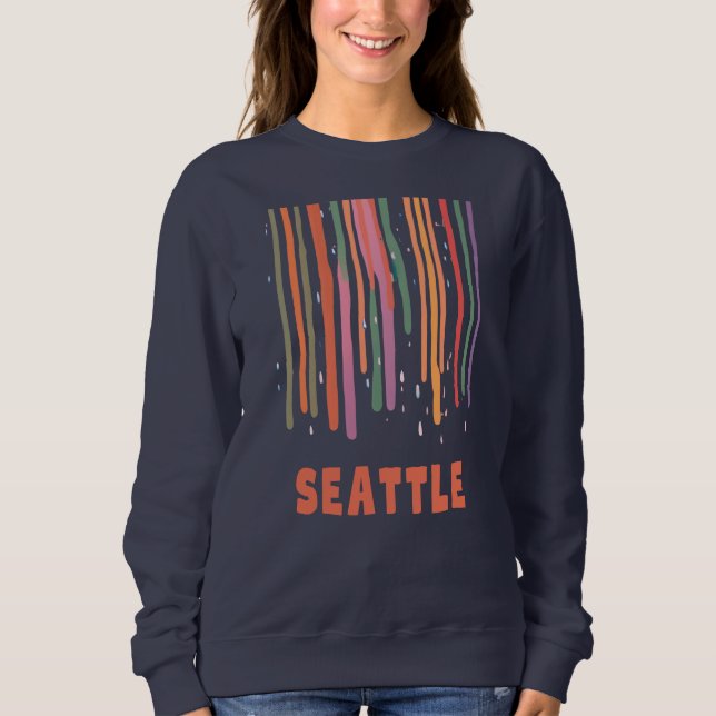 Moletom Seattle Drizzle (Frente)