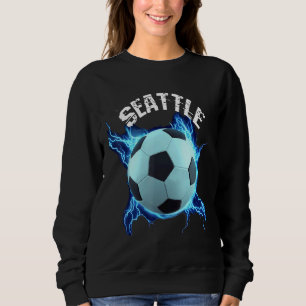 Moletom Seattle Soccer Retro