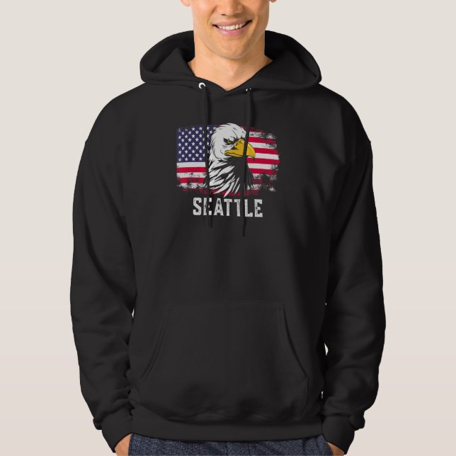 Moletom Seattle Usa (Frente)