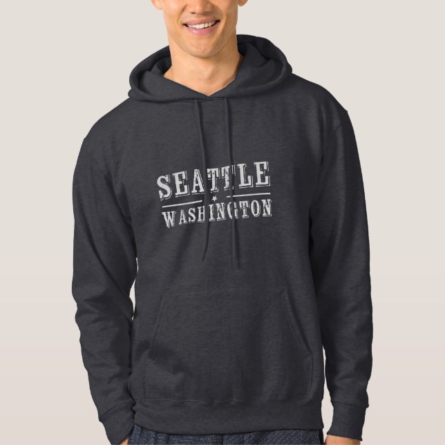 Moletom Seattle Washington T-Shirt (Frente)