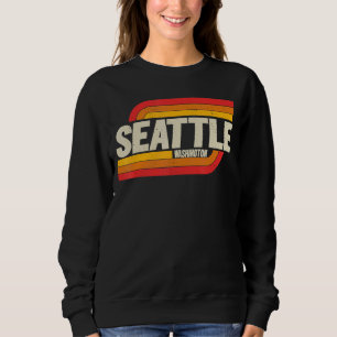Moletom Seattle Washington Wa City Vintage