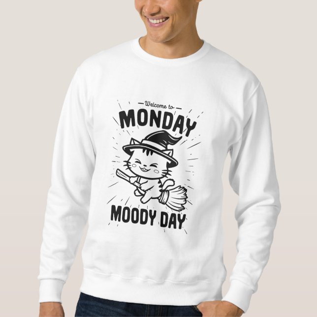 Moletom Segunda-feira Moody Day (Frente)