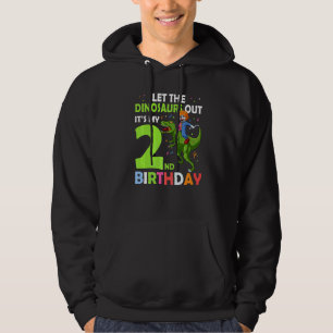 Moletom segundo aniversário Rex ClowCircus Deixe Os Dinoss