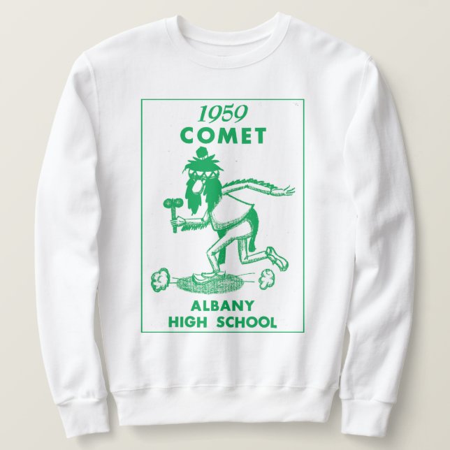 Moletom Segundo grau de Almoço Comet 59er, "Hvywt Sweatshi (Frente do Design)