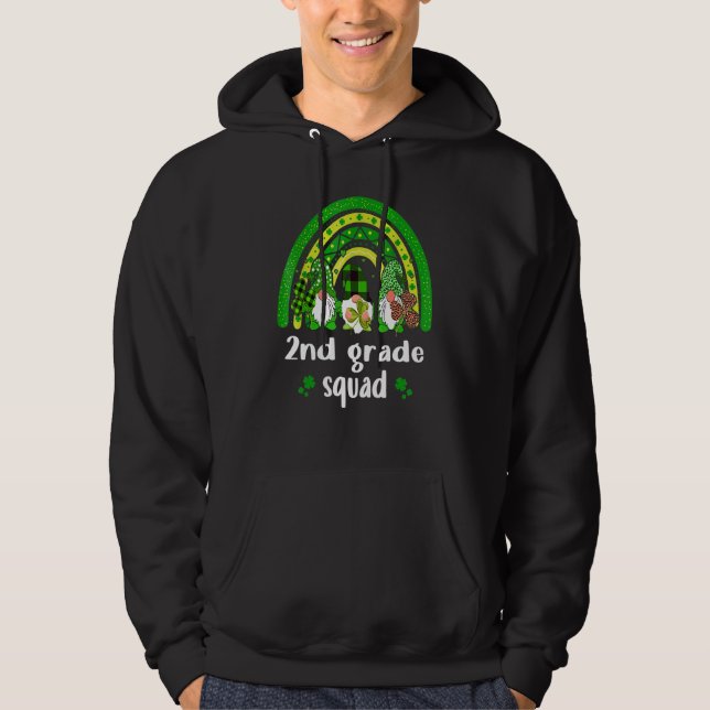 Moletom segundo Grau Esquadrão Arco-Íris Gnomo Feliz St Pa (Frente)