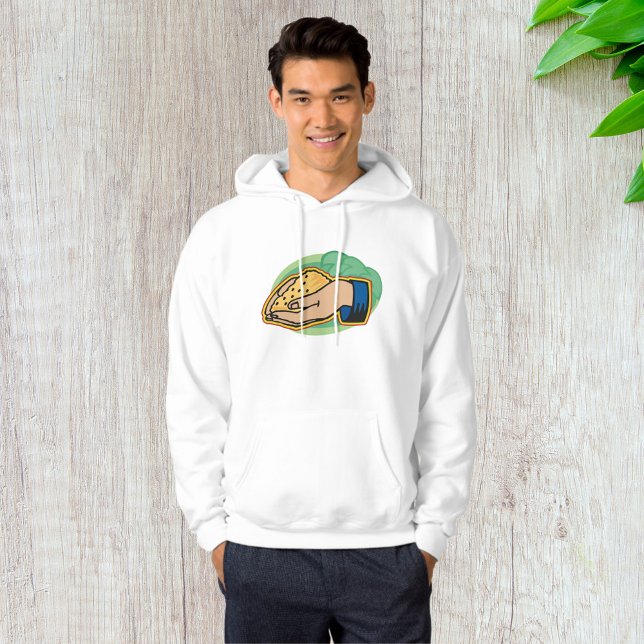 Moletom Segurando Corn Mens Hoodie (Criador carregado)
