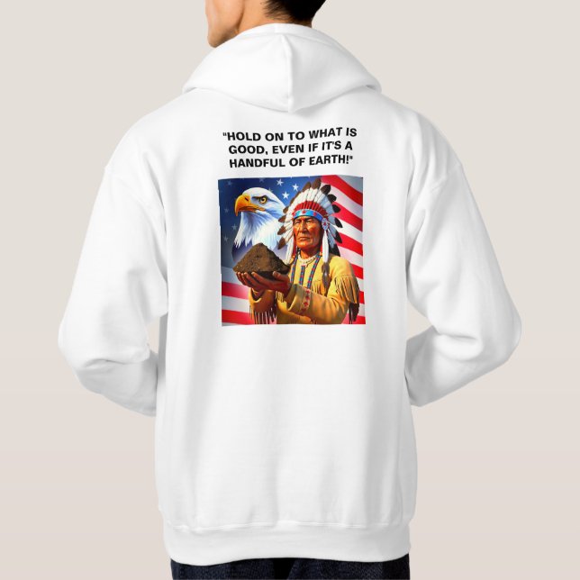 Moletom Segure o que é bom! (Verso)