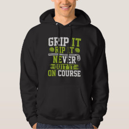 Moletom Segure Segure Rasgue Nunca Tire Golfe