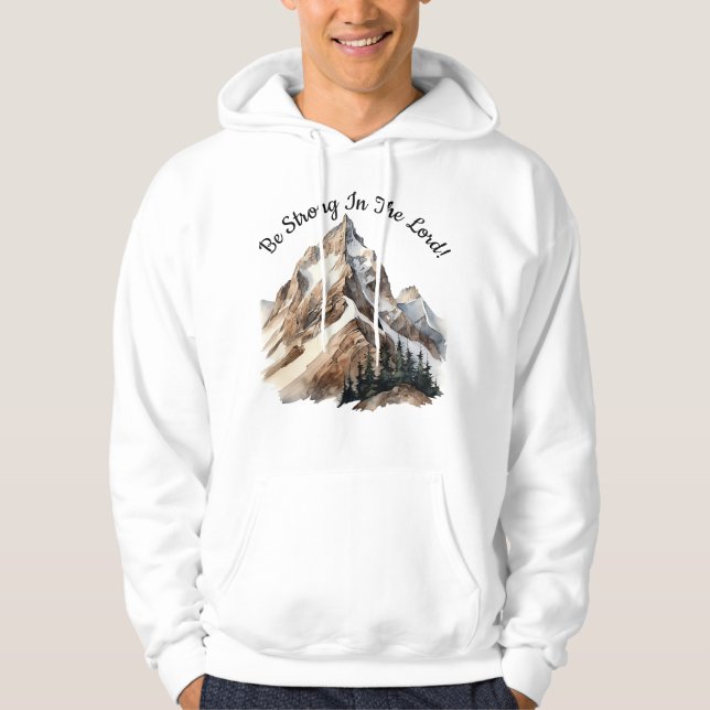 Moletom Seja Forte No Senhor! (Frente)