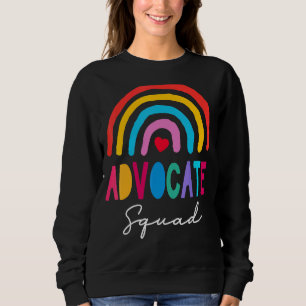 Moletom Seja gentil Incluir Autismo Advocate Esquadrão Pro