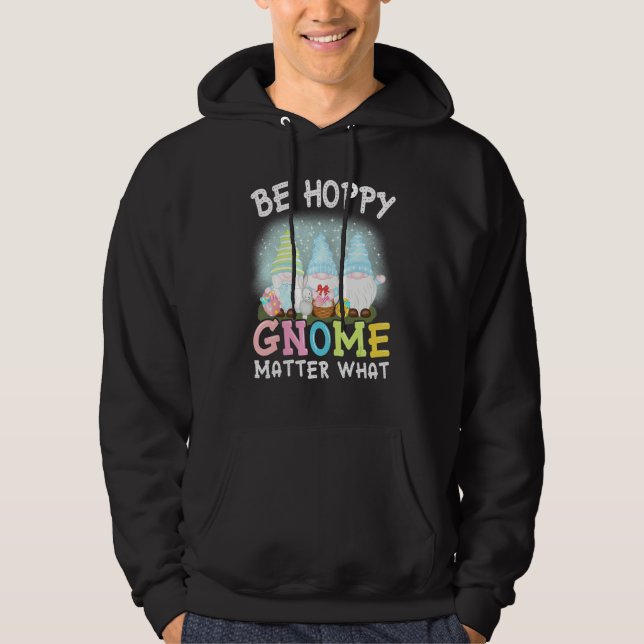 Moletom Seja Hoppy Gnomo Importante Que Dia de Páscoa Prim (Frente)