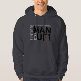 Moletom Seja o homem que o deus o disse para ser Hoodie