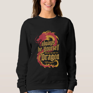 Moletom Seja sempre seu Dragão Inspirador