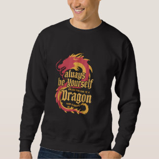 Moletom Seja sempre seu Dragão Inspirador