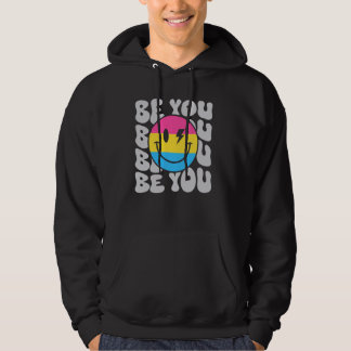 Moletom Seja Você Que Sorri Com A Cara De Hippie LGBTQ Pan