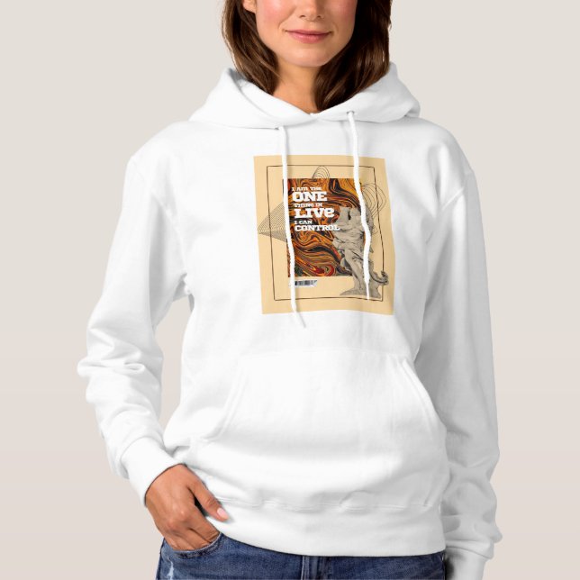 Moletom Self Control Motivational hoodie  (Frente)