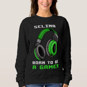 Moletom Selina Nascer De Ser Um Jogador Personalizado