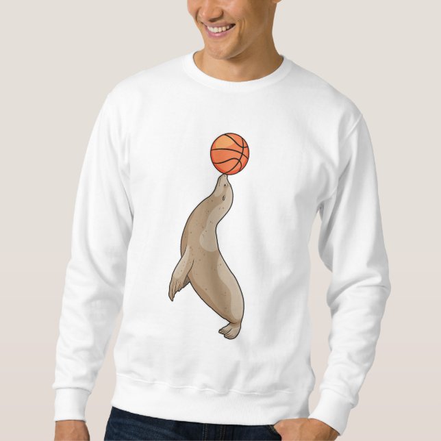 Moletom Selo com basquete (Frente)