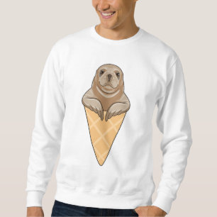 Moletom Selo com cone de Sorvete