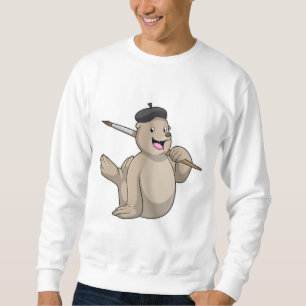 Moletom Selo como Pintor com Pintor