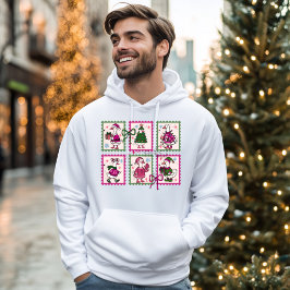 Moletom Selos Vintage de Ganso Bobo de Natal