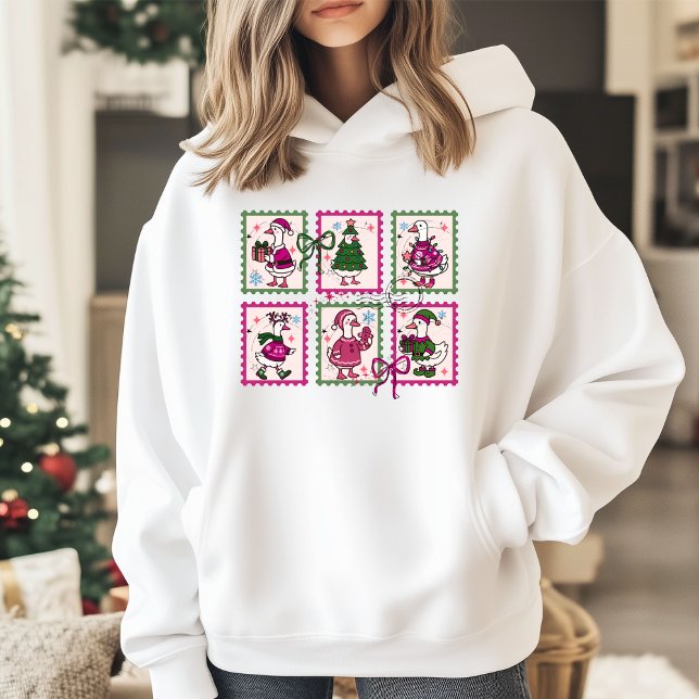 Moletom Selos Vintage Pato Bobo de Natal (Criador carregado)