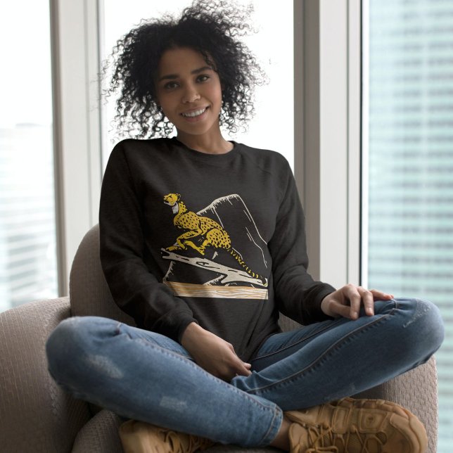 Moletom Selva-Leopardo-Selvagem-de-raça-branca-negra (Criador carregado)