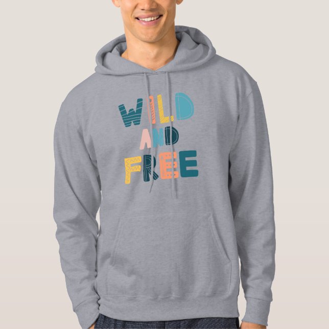 Moletom Selvagem e Livre (Frente)