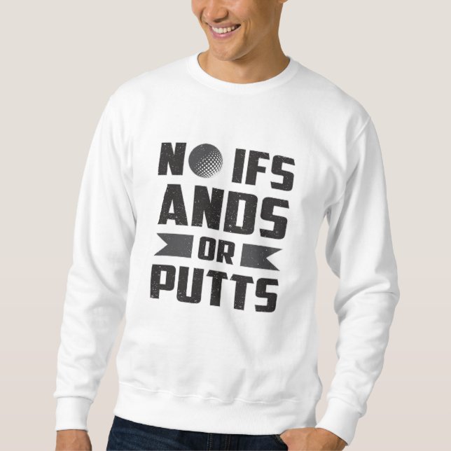 Moletom Sem Andes Ifs Ou Pressão De Golfe De Golfe (Frente)