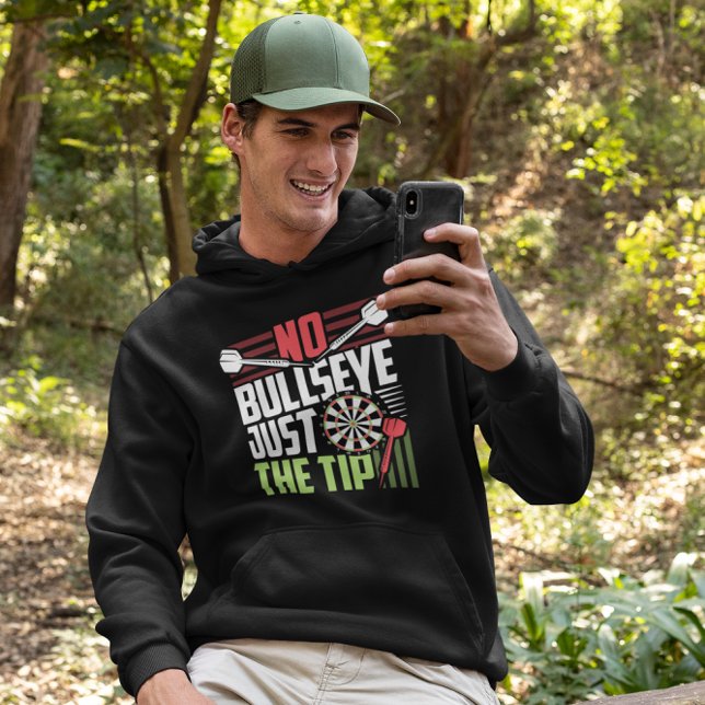 Moletom Sem Bullseye - Jogador De Dart Engraçado (Criador carregado)