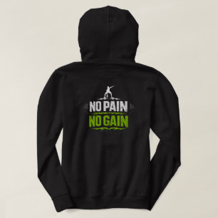 Moletom Sem Dor, Sem Resultado Motivação Fitness