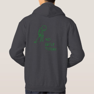 Moletom Sem Golfe Hoje - Golfer Triste Presente Engraçado
