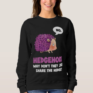 Moletom Sem Hedgehogs, por que não compartilham o Hedge