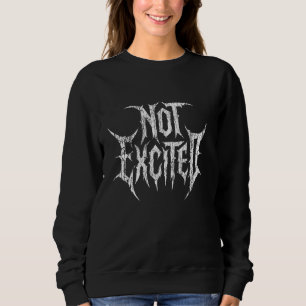 Moletom Sem Lixo Preto Metalhead Metálico Sarcástico Saind