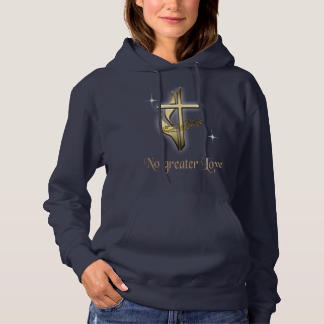 Moletom Sem mais amor Hoodie (Frente)