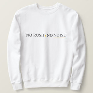 Moletom Sem Pressa Sem Barulho – Design de Tipografia Calm
