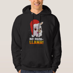 Moletom Sem Prob Lama Lampa Alpaca Natal Papai Noel