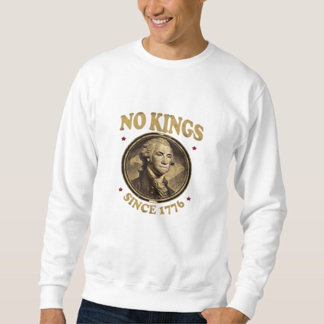 Moletom Sem Reis Desde 1776 Clássico (Frente)