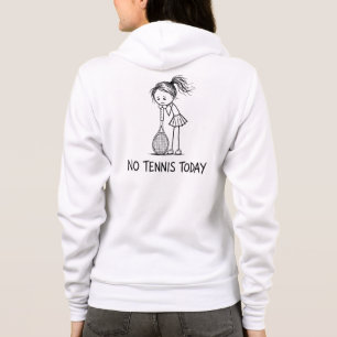 Moletom Sem Tênis Hoje Engraçado Triste Mulher Jogadora de