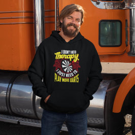 Moletom Sem Terapia Apenas Mais Escuros - Fã Dart Engraçad