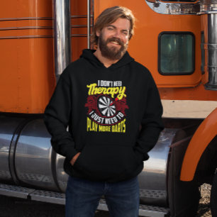 Moletom Sem Terapia Apenas Mais Escuros - Fã Dart Engraçad