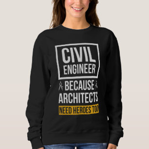 Moletom Semana de Engenharia Civil de Heróis do Engenheiro